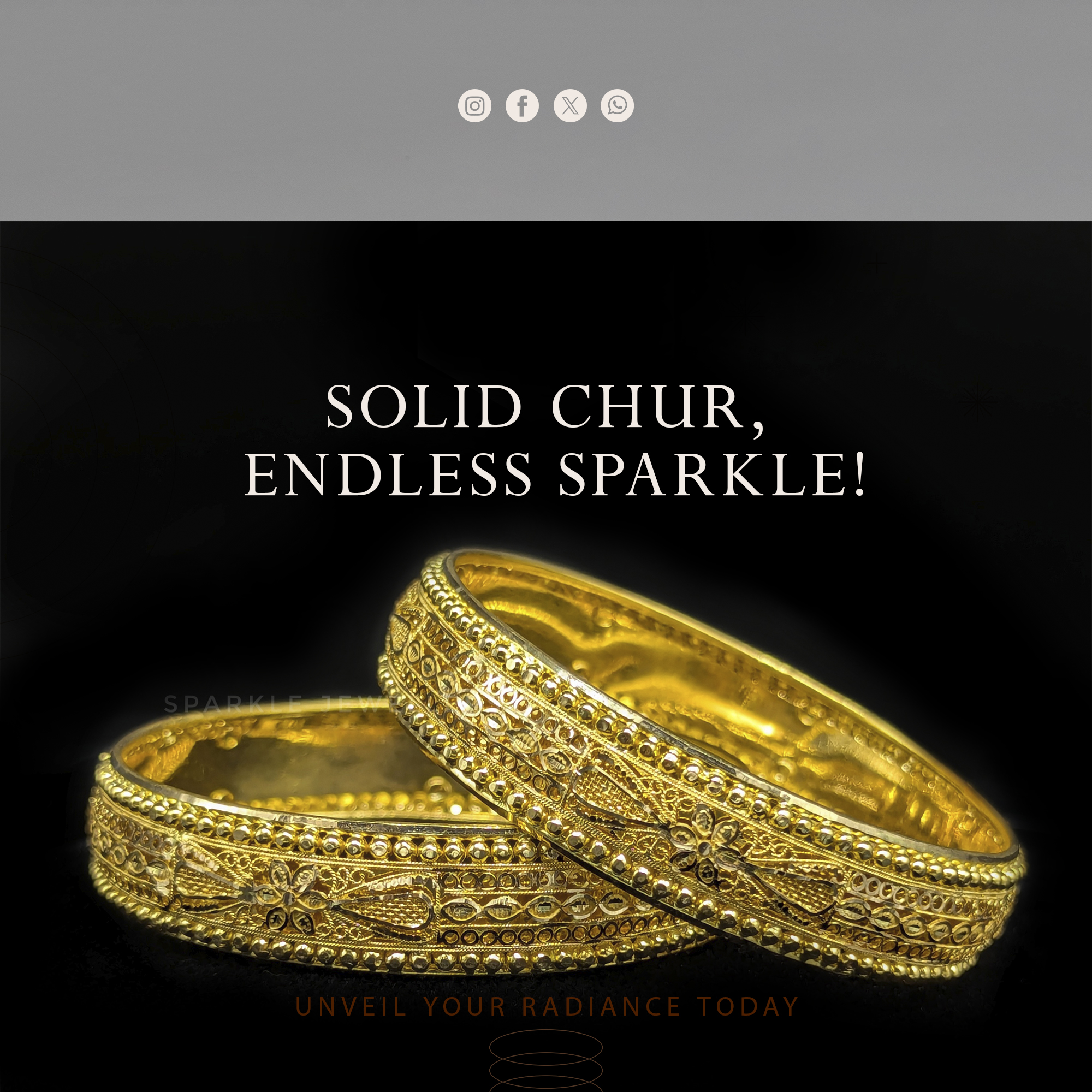 Gold Bangle
