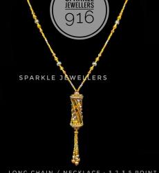 22K Dubai Fancy Long Chain