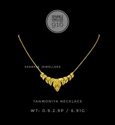 22K Gold Hallmark Dubai Necklace