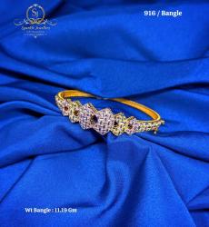 Ladies Exclusive 22k Gold Dubai Bangles