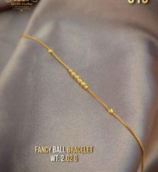 Balls Bracelet 22k Gold