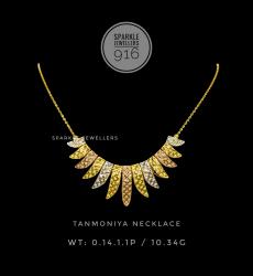 22k Dubai Tanmoniya Necklace