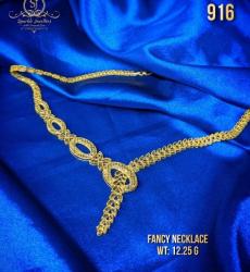 Graceful 22K Gold Fancy Necklace