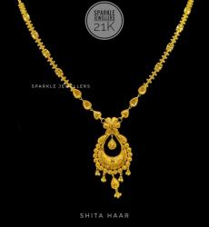21k Gold Sitahar Necklace