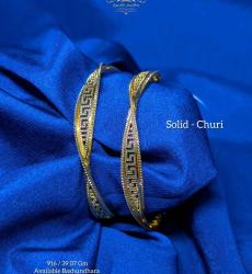 Elegance 22k Gold Solid Churi
