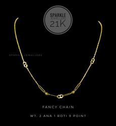 21 Karat Fancy Gold Chain