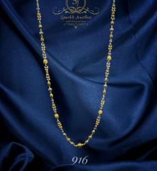 22 Karat Dubai Gold Long Chain
