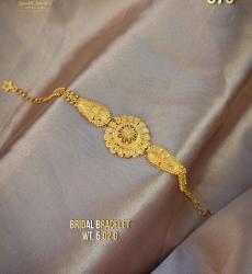 Beautiful Bridal 21K Gold Bracelet
