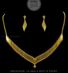 Exclusive Gold Necklace Set
