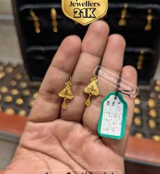 Exclusive 21k Gold Earrings