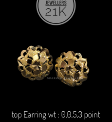 Sparkle:- Top Earrings