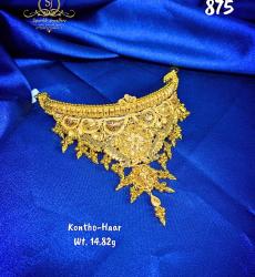 Bridal Kontho Har Gold Necklace
