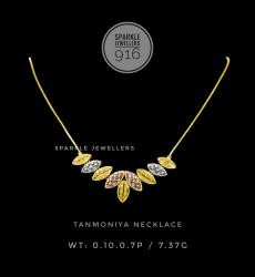 22k Hallmark Tanmaniya Necklace
