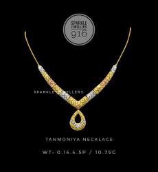 916 Lightweight Gold Necklace