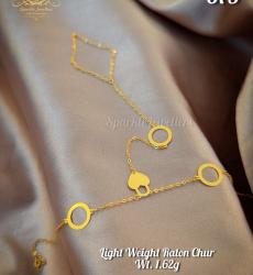 Luxury 21k Gold Ratan Chur