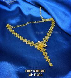 22 Carat Gold Fancy Necklace