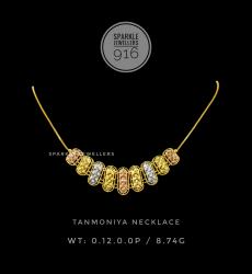 22k Timeless Gold Dubai Necklace