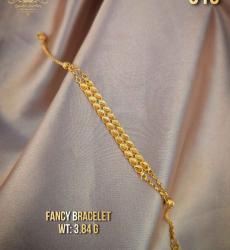 916 Dubai Design Fancy Gold Bracelet