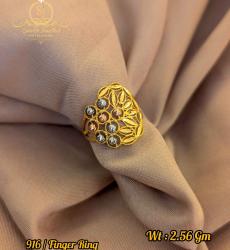 Classic 22k Yellow Gold Ring