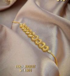 Luxury 22K Hallmarked Gold Fancy Bracelet