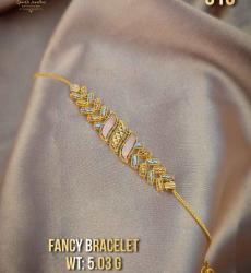 Premium 916 Hallmark Gold Fancy Bracelet