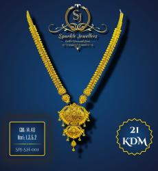 21K Royal Sitahar Necklace