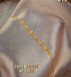 Elegant 22 Karat Gold Fancy Bracelet