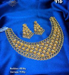 Premium Dubai Gold Wedding Jewellery Set