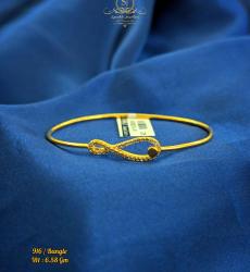 Elegant 22k Gold Bangle Jewelry