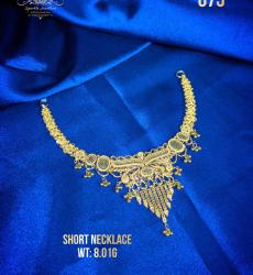 Beautiful Bridal Short Necklace