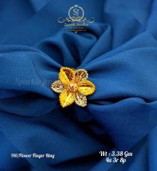 Gorgeous Modern Flower Ring