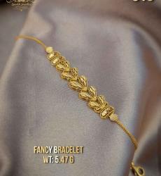 22 Carat Gold Heart Bracelet