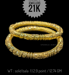 21K Gold Chur Set