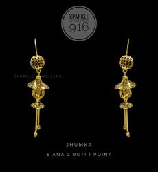 Glowing Jhumka Earrings