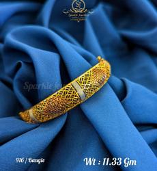 22k Dubai Gold Bangles For Women