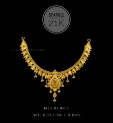 21k Gold Hallmark Necklace