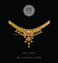 21k Gold Hasli Haar