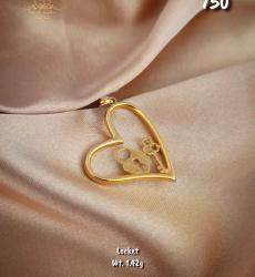 21k Heart Lock and Key Locket