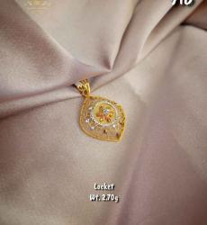 Stylish 22K Gold Locket