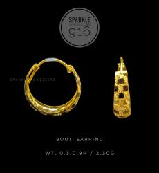 22k Gold Bauti Earrings