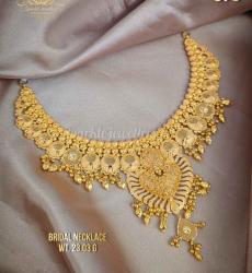 21 Karat Bridal Gold Necklace