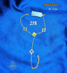 Gorgeous 21k Gold Ratan Chur