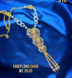 Luxurious 916 Hallmarked Gold Necklace