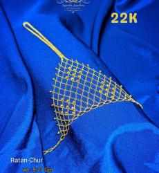 Exclusive 22k Gold Ratan Chur