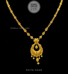 21k Gold Sitahar Necklace