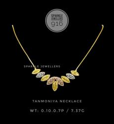 22k Hallmark Tanmaniya Necklace