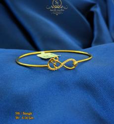 916 Gold Fancy Exclusive Ledies Bangle