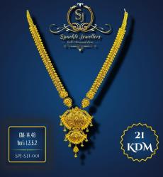21K Royal Sitahar Necklace