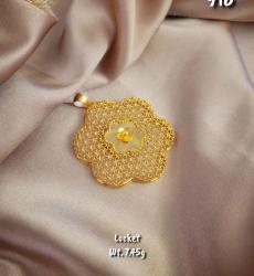 22K Gold Fancy Locket