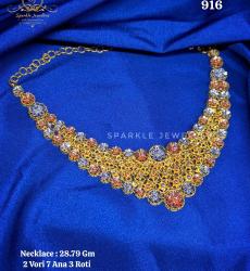 Exclusive 22K Dubai Gold Necklace